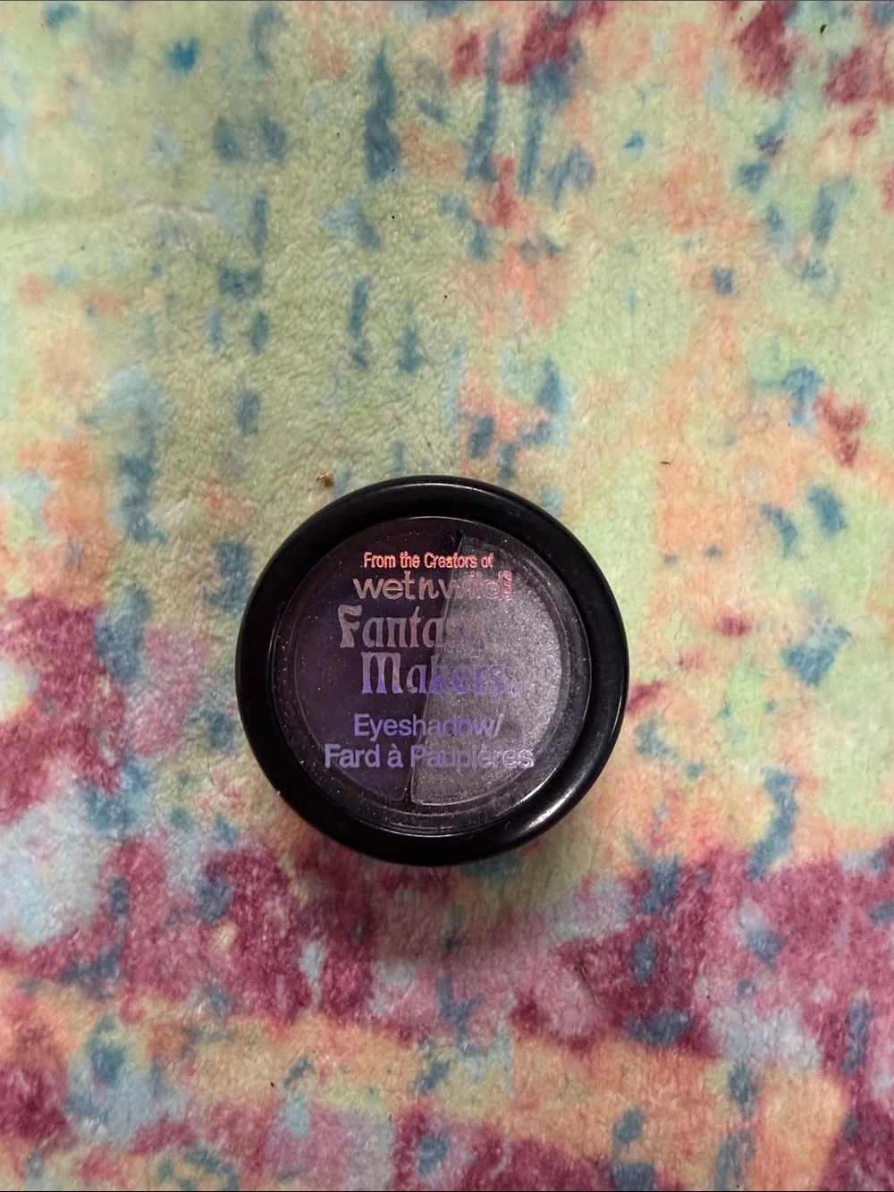 2 BONUSES! wet n wild Purple Glitter & Rose-Gold Shimmer Eyeshadow Duo LOT MK1